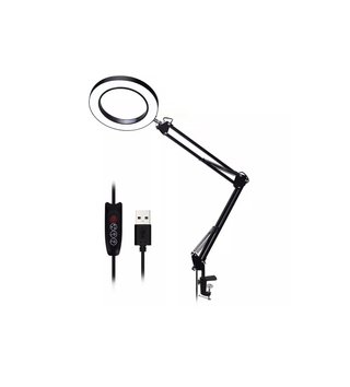 Lampada LED con Lente Ingrandimento