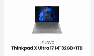 Lenovo Thinkpad X Ultra i7 14 32GB+1TB