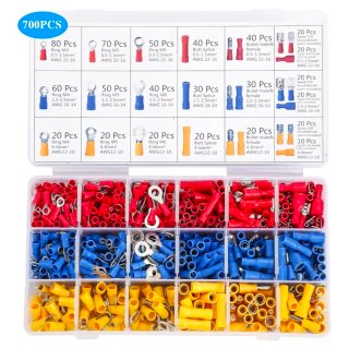 Kit Alicates Crimpadora y Terminales Eléctricos