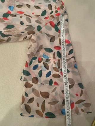 Blusa H2O multicolor manica 7/8 tg. M
