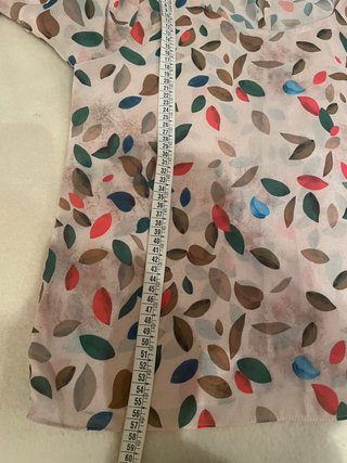 Blusa H2O multicolor manica 7/8 tg. M