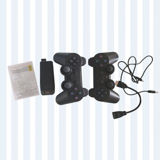 Consola de videojuegos negra