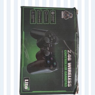 Consola de videojuegos negra