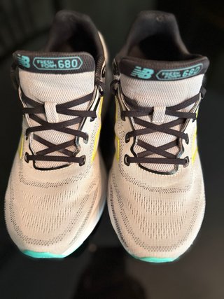 New Balance 680 Zapatillas Running Gris/Turquesa