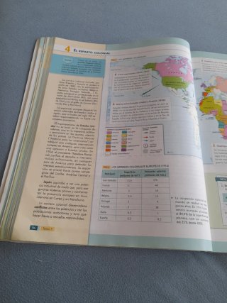 HMC historia del mundo contemporáneo, Bachillerato