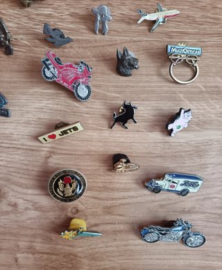 Pins antiguas coleccionables
