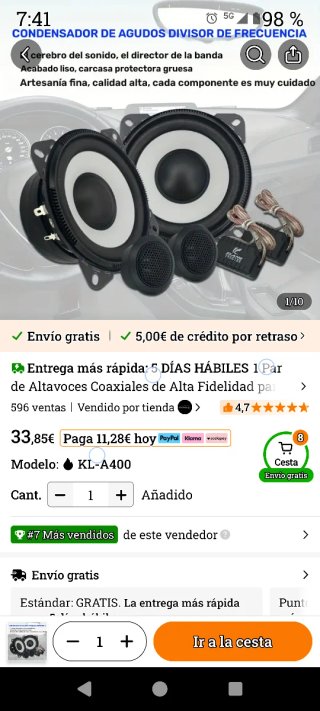 Caja Altavoces BMW R 1200/1250 RT LC