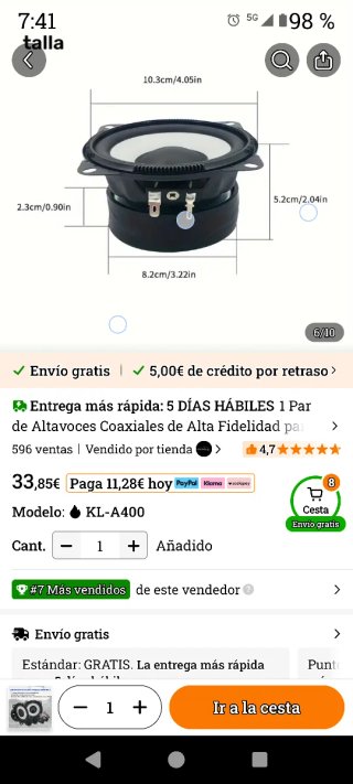 Caja Altavoces BMW R 1200/1250 RT LC