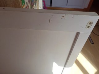 Cuna, colchón y barrera IKEA SUNDVIK Blanca 60