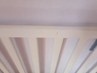 Cuna, colchón y barrera IKEA SUNDVIK Blanca 60