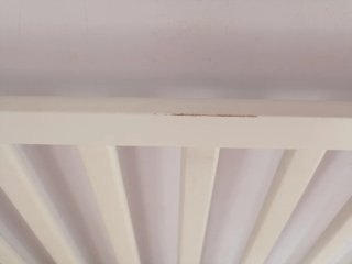 Cuna, colchón y barrera IKEA SUNDVIK Blanca 60