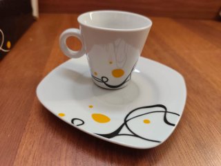 Juego de café 6 tazas y platos