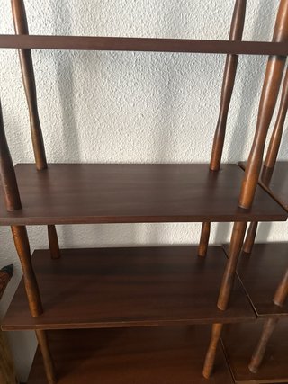 Estanterías Vintage Madera 80s