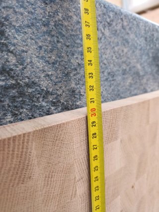 Tabla de cocina madera roble macizo