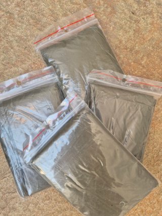 4 Ponchos Chubasqueros de Emergencia