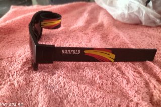 Gafas de sol negras desmontable ,3 euros