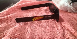 Gafas de sol negras desmontable ,3 euros