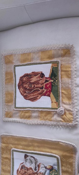 Set 3 Cuscini Decorativi Cane