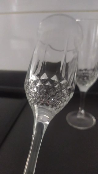 6 Calici di Champagne Vintage Cristal