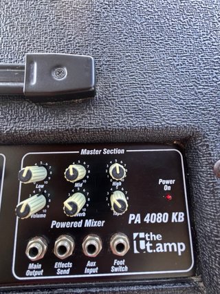 Amplificador 50 Watts T.amp PA4080KB