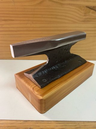 Yunque de raíl de vagoneta