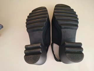 Zapatos de plataforma negros