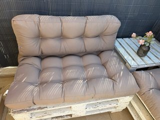 Conjunto Sillones sofas Palets Jardín terraza