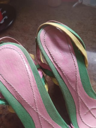 Sandalias Stradivarius Talla 36 Multicolor