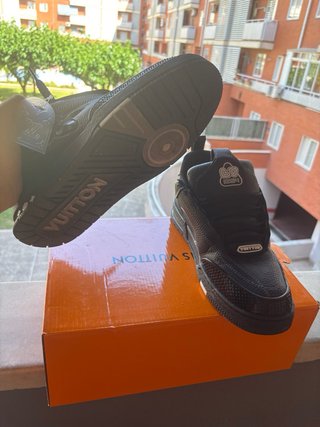 Zapatillas Louis Vuitton Skate Negras