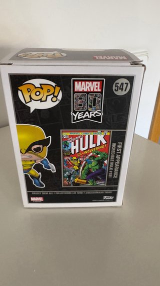 Funko Pop! Wolverine 547 Marvel 80 Años