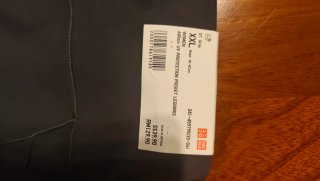 Uniqlo Gris Leggings Mujer