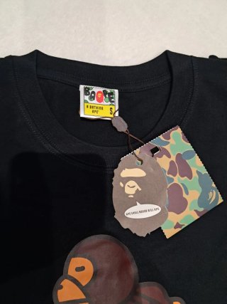 Camiseta BAPE Negra y Azul Talla S