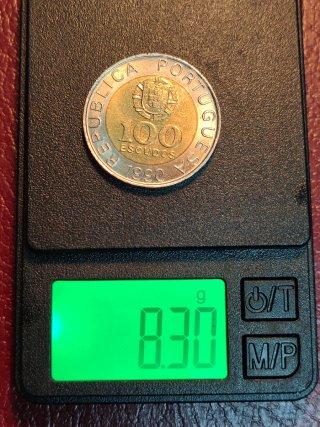 2 Monedas 100 Escudos Portugal 1990 y 1992