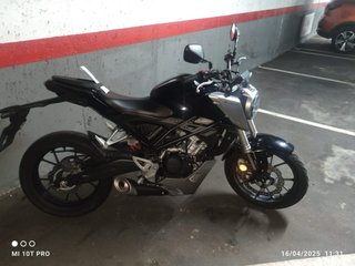 Honda CB 125R Negra/Plata