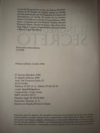 El ingrediente secreto 1 edición