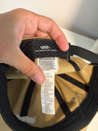 Gorra Vans Marrón nueva