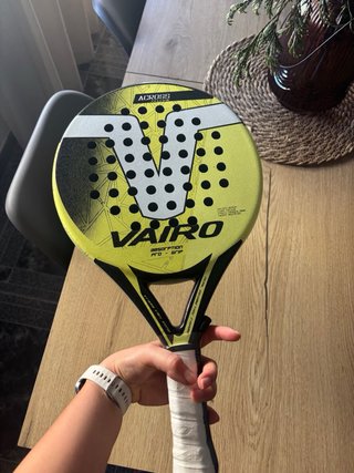 Pala de pádel Vairo amarilla