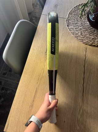 Pala de pádel Vairo amarilla