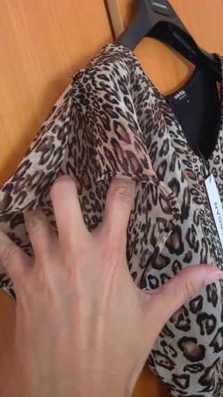 Vestido Morgan Animal Print Talla M