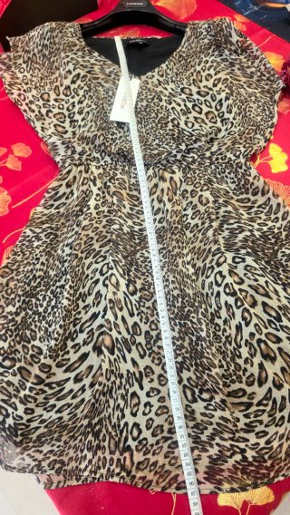 Vestido Morgan Animal Print Talla M