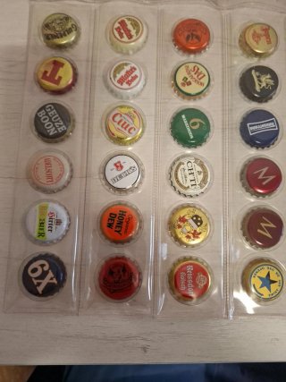 36 Chapas Cerveza Colección Variada