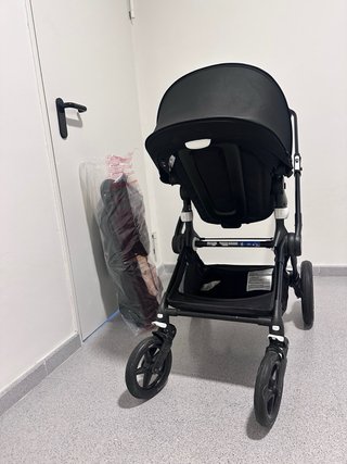Bugaboo Fox 3 Negro Capazo Silla Paseo