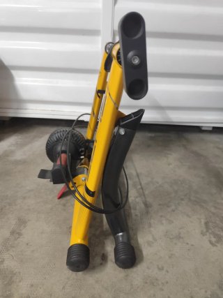 Rodillo Entrenamiento Bicicleta Elite MAG Amarillo