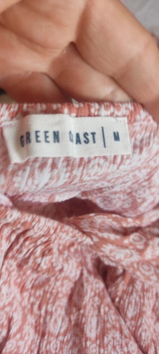 Vestido largo estampado