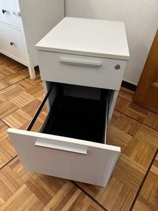 Cajonera Steelcase Blanca