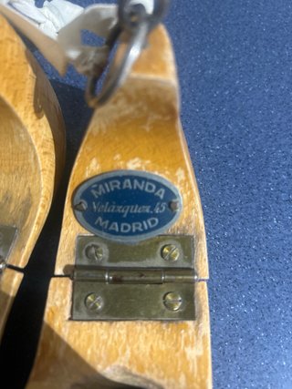 Hormas de zapato antiguas Miranda Madrid