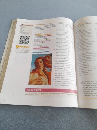 Lengua castellana y literatura, 1 BACH.