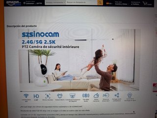 Cámara Vigilancia WiFi 4MP