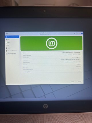 HP ProBook Portátil i5 7GB RAM