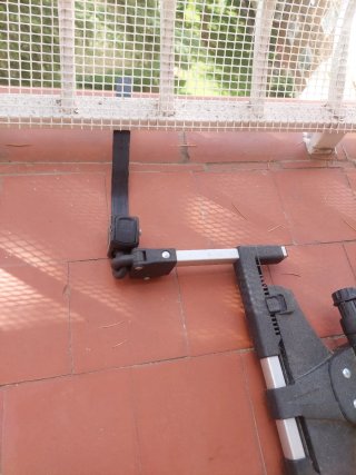 Silla adaptada para carrito